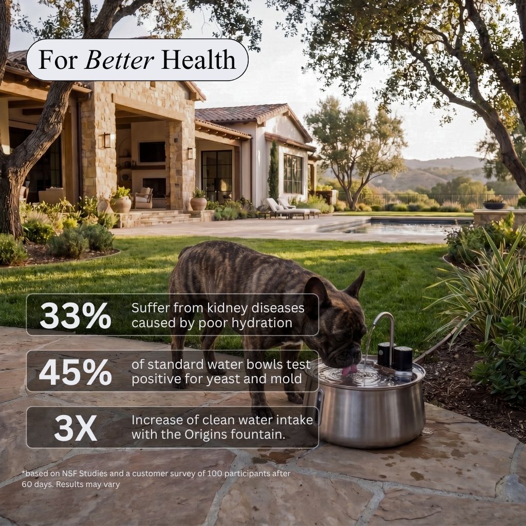 Origins™ Filtered Pet Fountain - Good Origins